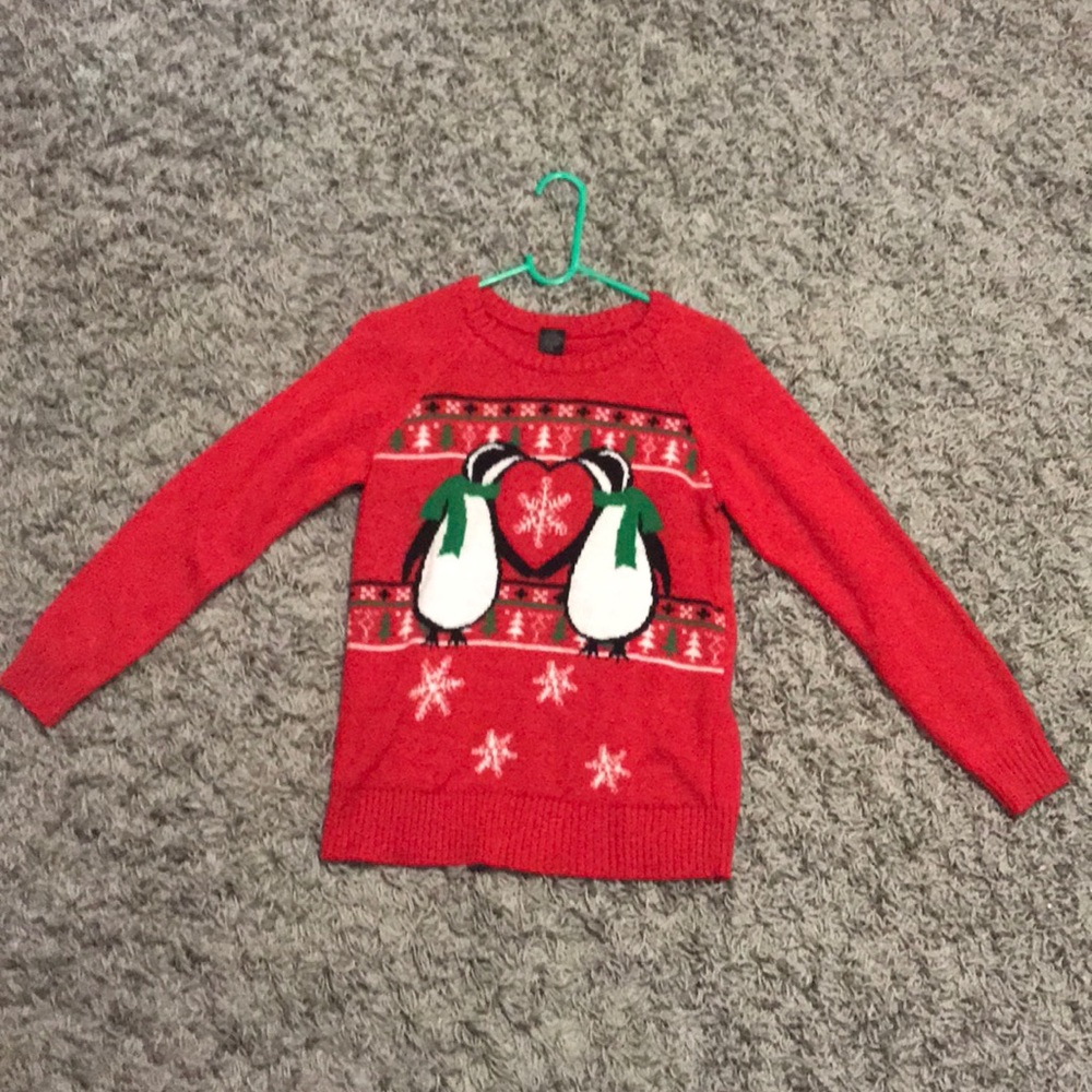 penguin Xmas sweater